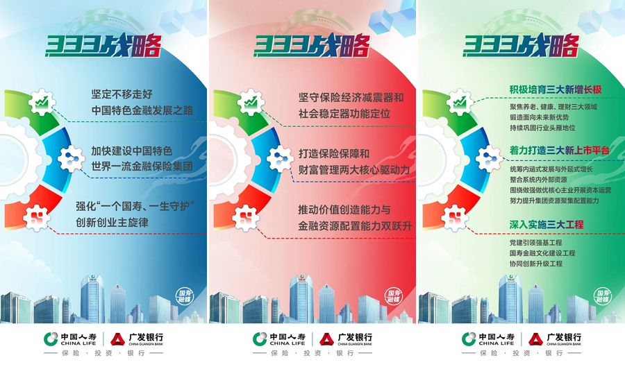 推进“333战略”！中国人寿加快建设中国特色世界一流金融保险集团-中国人寿